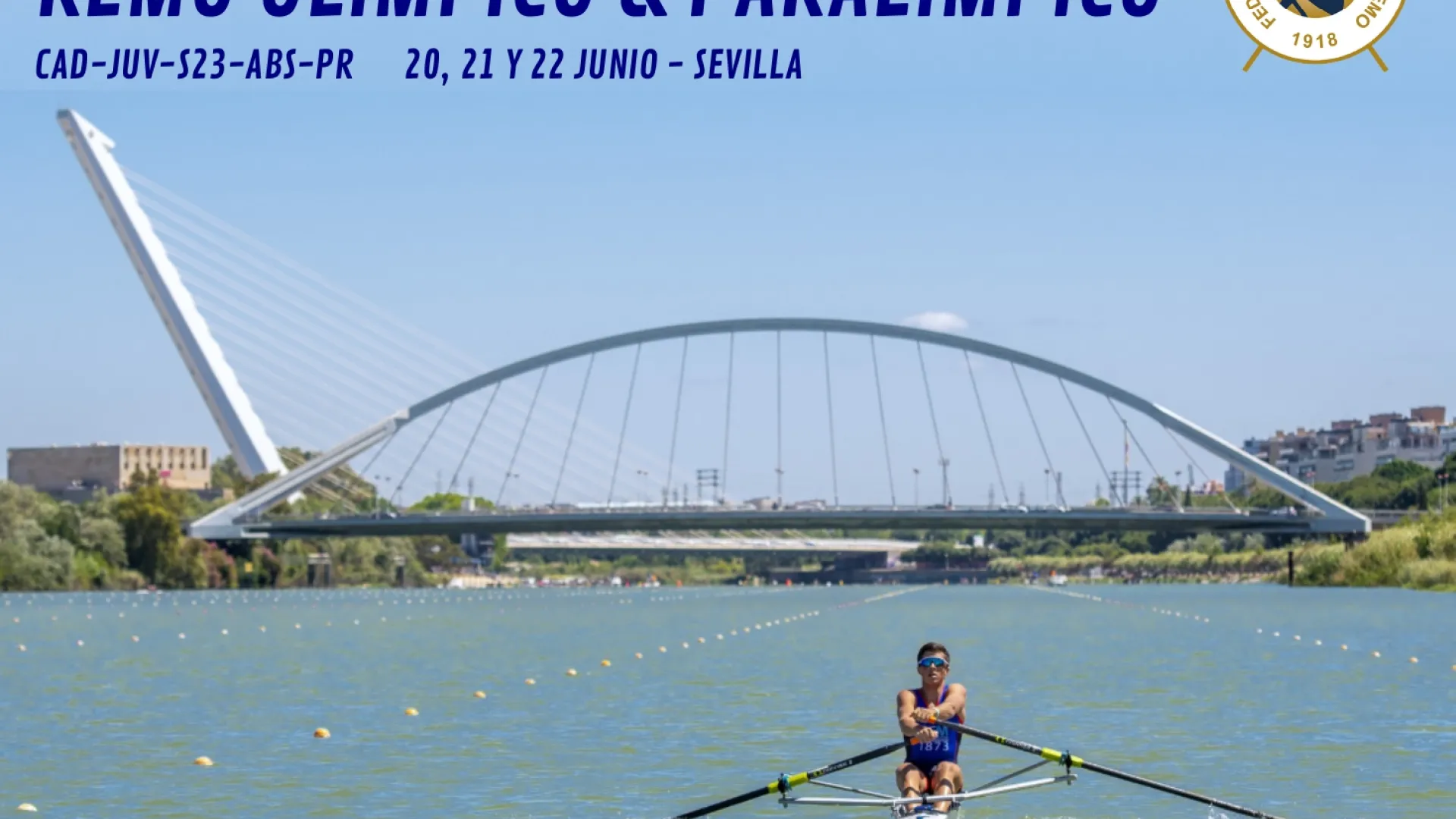 Cartel Campeonatos de España de Remo Olímpico 2025